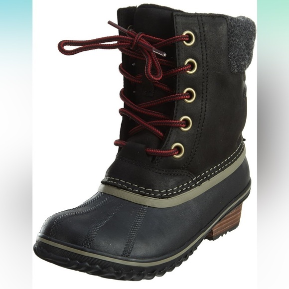 Sorel Slimpack II Lace up Snow-boots Black Size 8.5 - Picture 15 of 15